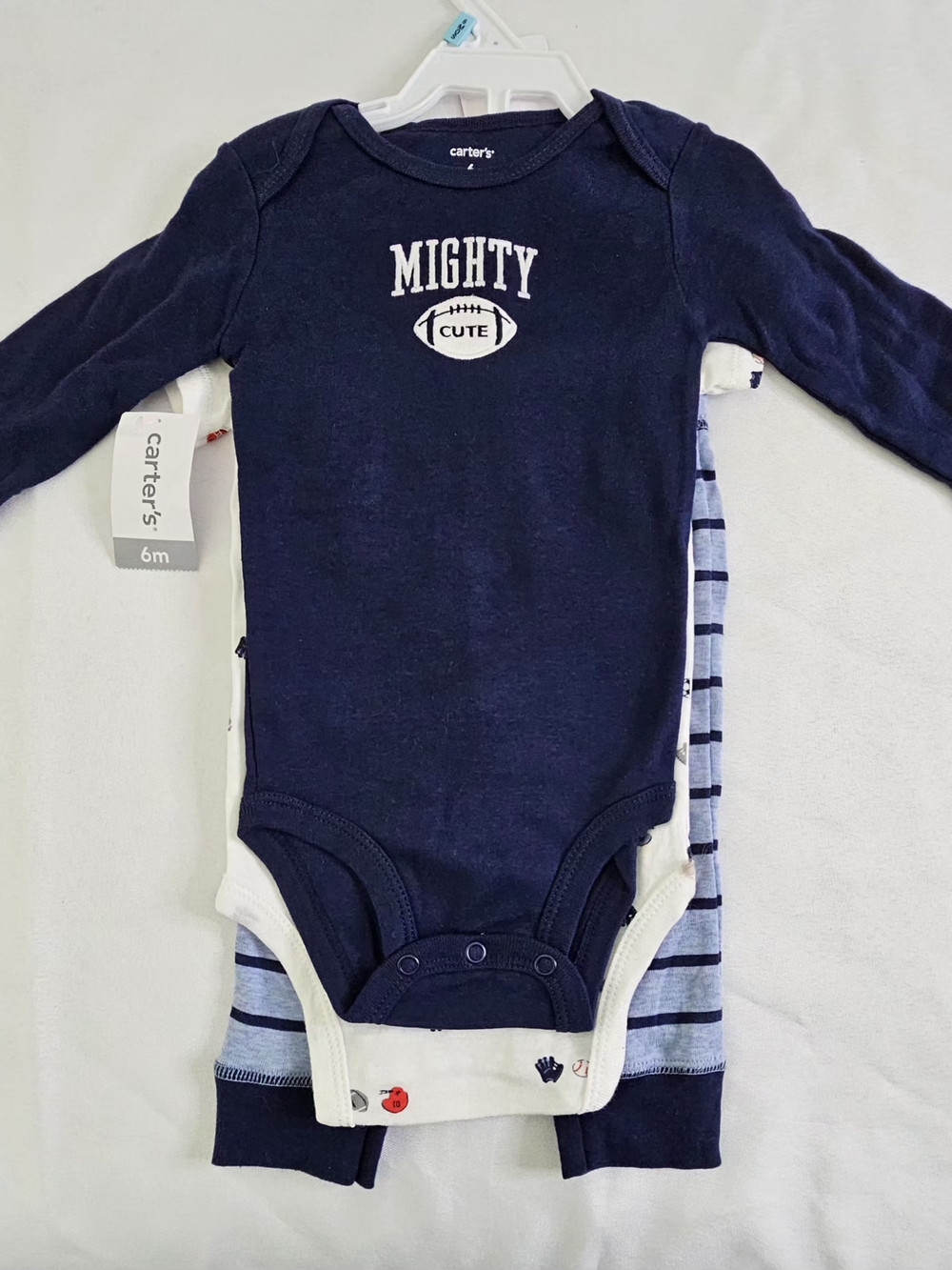 Carter's Baby Football 3-Piece Set 6 Months NWT